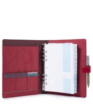 PIQUADRO  CELION Notepad holder with agenda RED - Tablet holder& Organizer - 2
