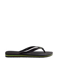 HAVAIANAS  BRASIL LOGO Flip-flops BLACK - Unisex shoes - 3