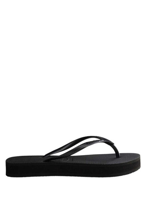 SLIM FLATFORM SLIM FLATFORM Women's flip-flops BLACK - Women&rsquo;s shoes