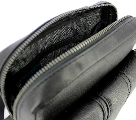 KOBE KOBE Tablet bag Black - Over-the-shoulder Bags for Men