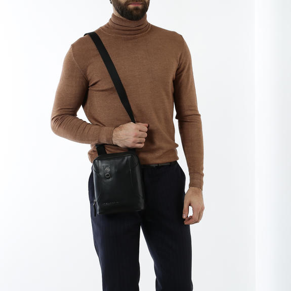 HAKONE HAKONE Tablet bag Black - Over-the-shoulder Bags for Men