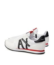 ARMANI EXCHANGE RIO Low sneakers MULTICOLOR / OP.WHITE + BLACK - Men’s shoes - 3