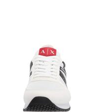 ARMANI EXCHANGE RIO Low sneakers MULTICOLOR / OP.WHITE + BLACK - Men’s shoes - 4