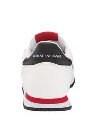ARMANI EXCHANGE RIO Low sneakers MULTICOLOR / OP.WHITE + BLACK - Men&rsquo;s shoes - 5