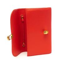 COCCINELLE zaniah portafoglio pelle vitello ZANIAH Clutch bag with shoulder strap POLISH RED - Women&rsquo;s Wallets - 3