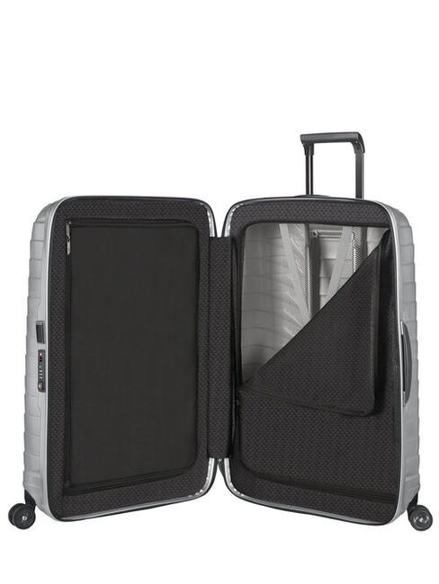 PROXIS PROXIS Large size trolley SILVER - Rigid Trolley Cases