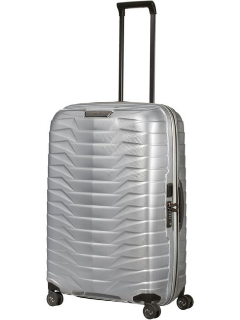 PROXIS PROXIS Large size trolley SILVER - Rigid Trolley Cases