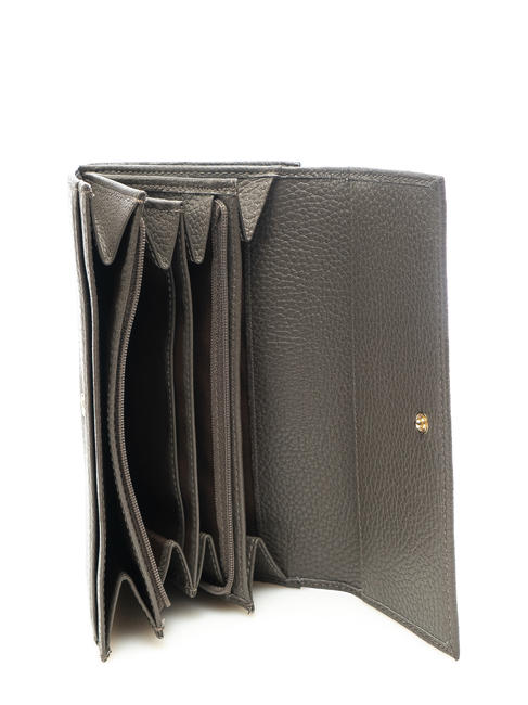  Compact leather wallet turtledove - Women&rsquo;s Wallets