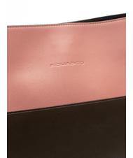 PIQUADRO Ananke Shoulder bag, in leather ROSA - Women&rsquo;s Bags - 4