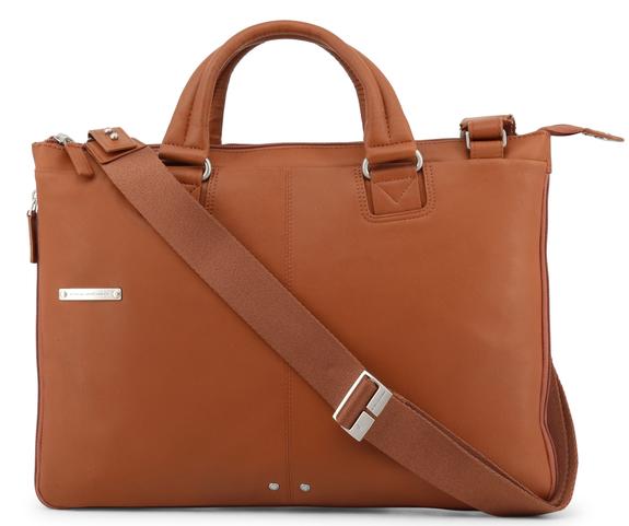 folder X2, PC port 13 " LEATHER - Work Briefcases