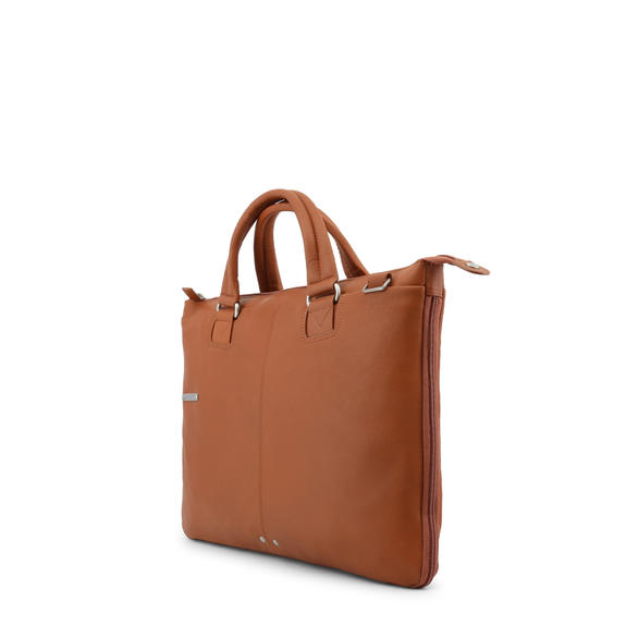 folder X2, PC port 13 " LEATHER - Work Briefcases