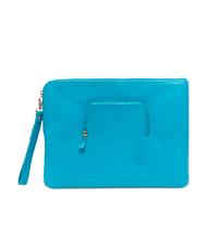 PIQUADRO CAMPIONARIO - CRAYON CRAYON Clutch bag with cuff Blue - Women&rsquo;s Bags - 2
