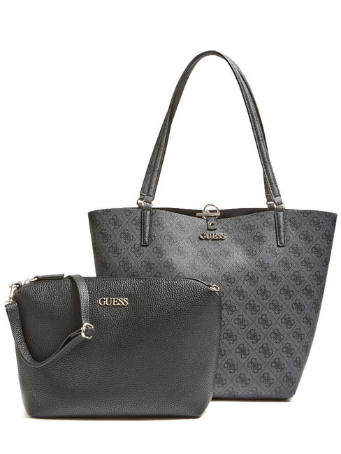  ALBY TOGGLE 4G Shopping bag with clutch bag COAL / BLACK - Women&rsquo;s Bags