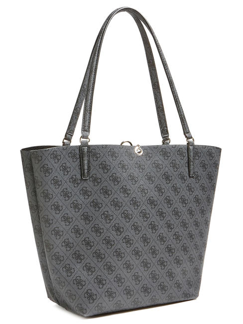  ALBY TOGGLE 4G Shopping bag with clutch bag COAL / BLACK - Women&rsquo;s Bags