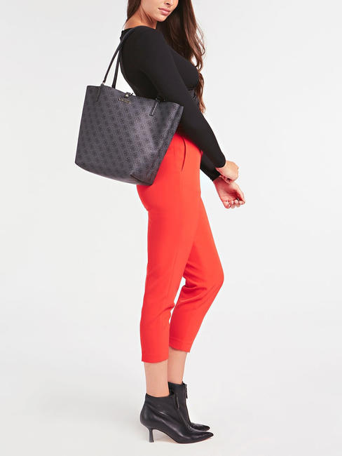  ALBY TOGGLE 4G Shopping bag with clutch bag COAL / BLACK - Women&rsquo;s Bags