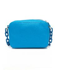 TOSCA BLU  NINFEA Mini shoulder bag, in leather electric blue - Women&rsquo;s Bags - 3