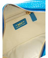 TOSCA BLU  NINFEA Mini shoulder bag, in leather electric blue - Women&rsquo;s Bags - 5