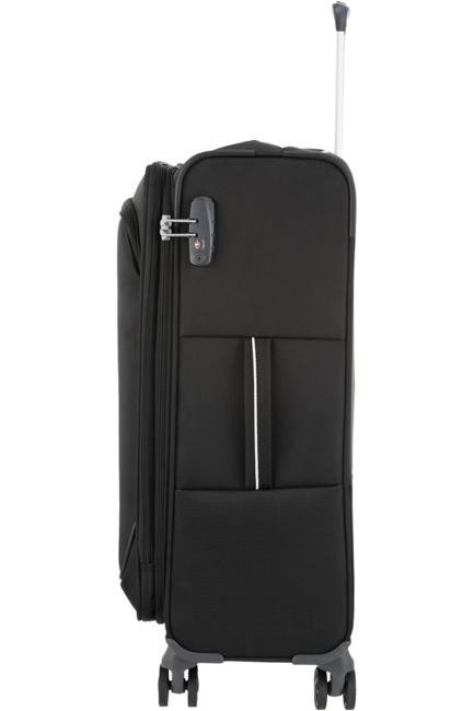 POPSODA  POPSODA Medium trolley 66/28 BLACK - Semi-rigid Trolley Cases
