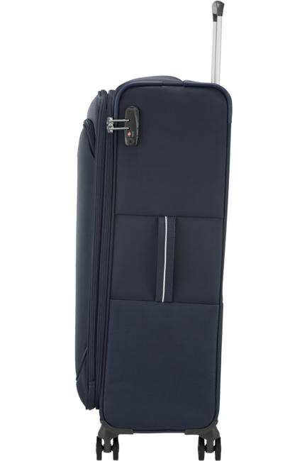 trolley POPSODA, large size dARKBlue - Semi-rigid Trolley Cases