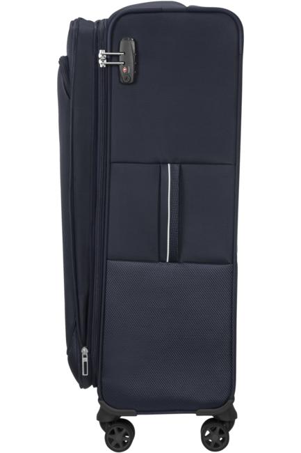 trolley POPSODA, large size dARKBlue - Semi-rigid Trolley Cases