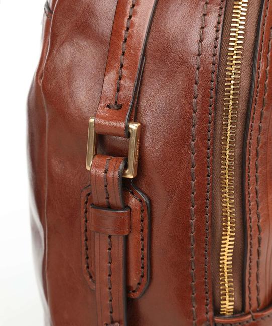 PEARLDISTRICT PEARLDISTRICT Leather backpack BROWN - Women&rsquo;s Bags
