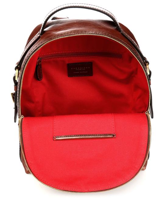 PEARLDISTRICT PEARLDISTRICT Leather backpack BROWN - Women&rsquo;s Bags