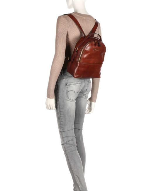 PEARLDISTRICT PEARLDISTRICT Leather backpack BROWN - Women&rsquo;s Bags