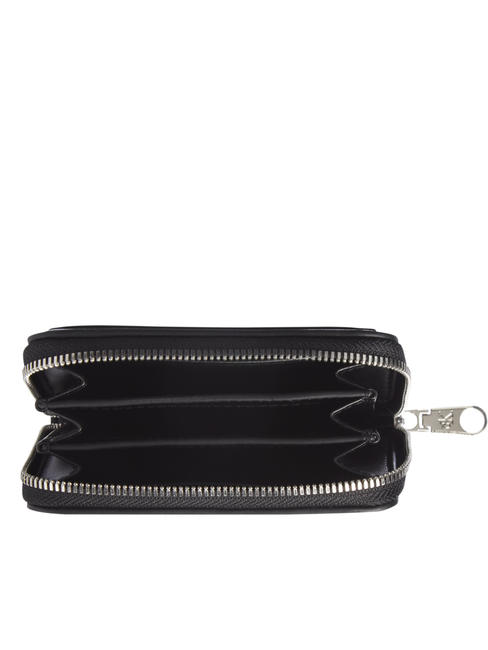  Logo print zip around wallet BLACK - Women&rsquo;s Wallets