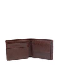 THE BRIDGE VACCHERECCIA Wallet with flap, in leather BROWN - Men’s Wallets - 2