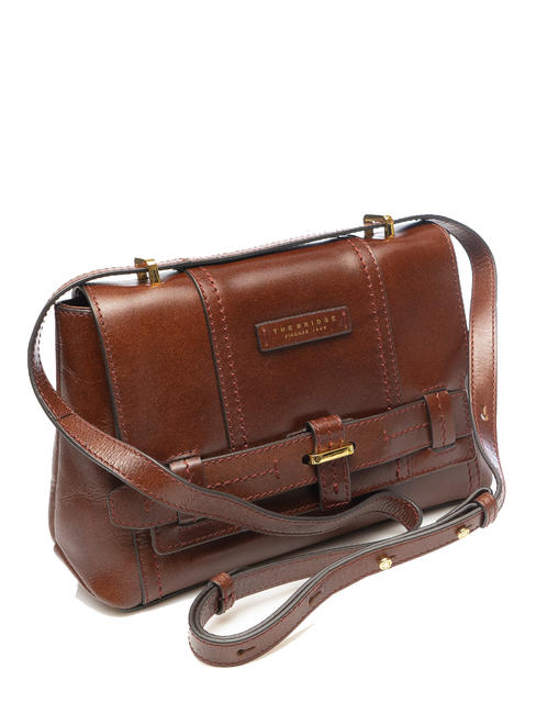 VIGNA  Shoulder bag, in leather BROWN - Women&rsquo;s Bags