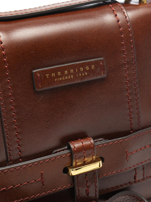 VIGNA  Shoulder bag, in leather BROWN - Women&rsquo;s Bags