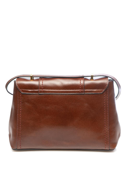 VIGNA  Shoulder bag, in leather BROWN - Women&rsquo;s Bags