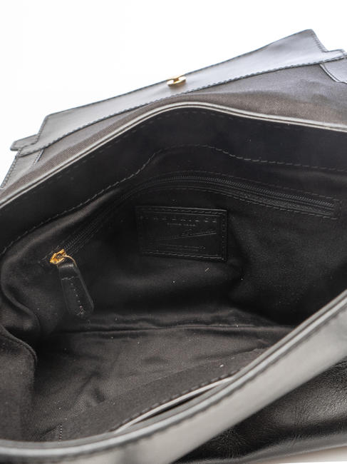 VIGNA  Shoulder bag, in leather Black Gold - Women&rsquo;s Bags