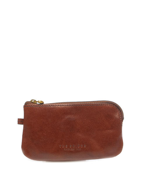 STORY Keychain with leather case BROWN - Key holders