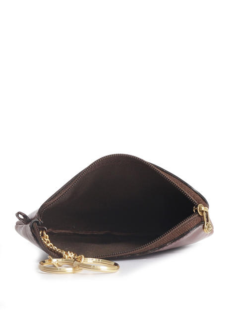 STORY Keychain with leather case BROWN - Key holders