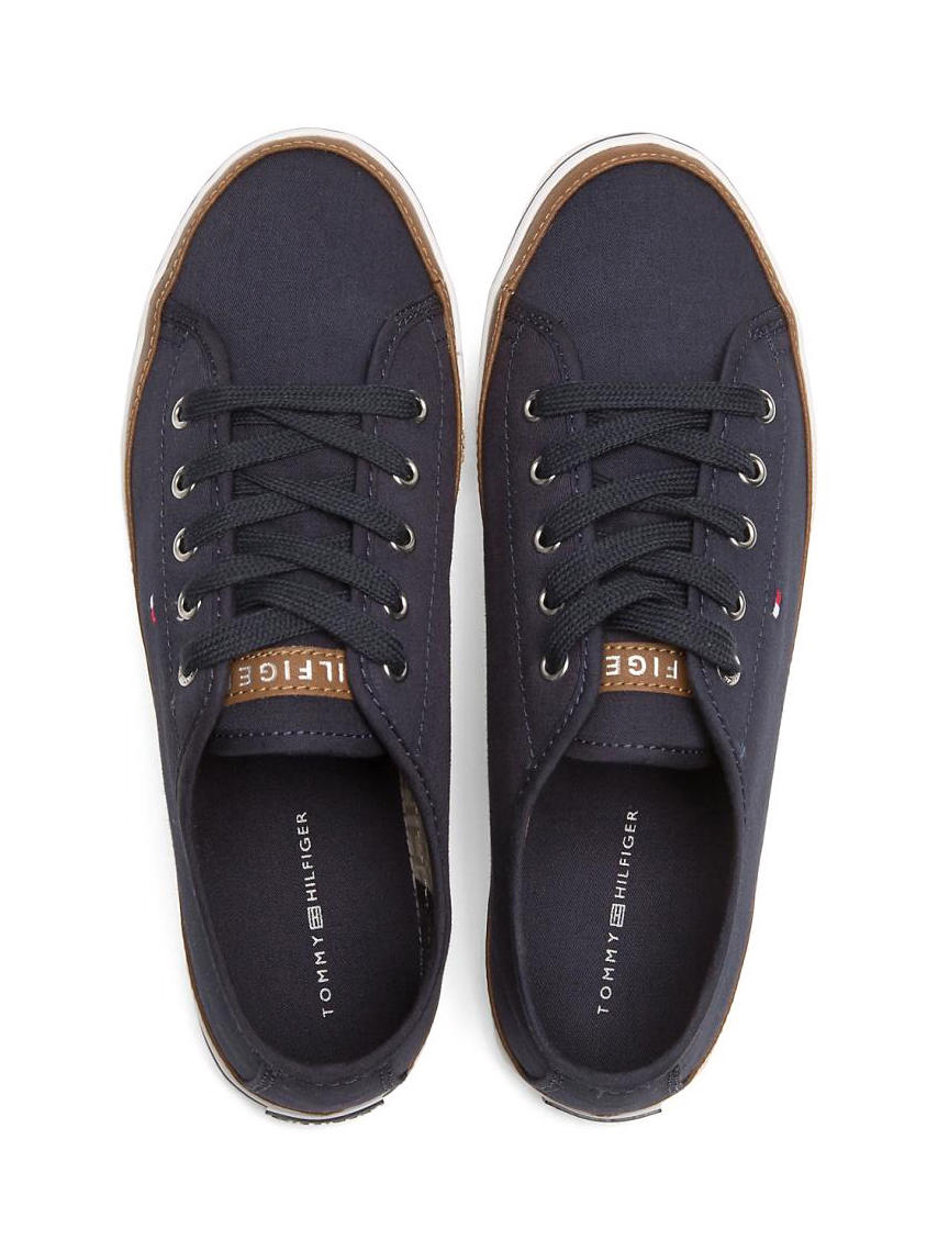 tommy hilfiger women's canvas sneakers