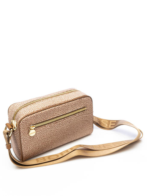 CAMERA CASE SMALL ECO LINE Mini shoulder bag, in fabric Beiger sea - Women&rsquo;s Bags