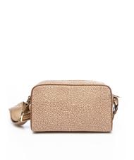 BORBONESE CAMERA CASE SMALL ECO LINE Mini shoulder bag, in fabric Beiger sea - Women&rsquo;s Bags - 3