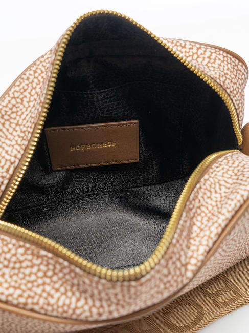 CAMERA CASE SMALL ECO LINE Mini shoulder bag, in fabric Beiger sea - Women&rsquo;s Bags