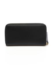 ARMANI EXCHANGE PORTAFOGLIO ZIP AROUND With Polsierina Black - Women’s Wallets - 3