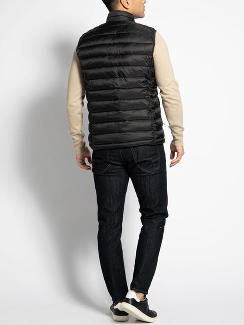 AERONS V Men's sleeveless jacket BLACK - Sleeveless jackets for men