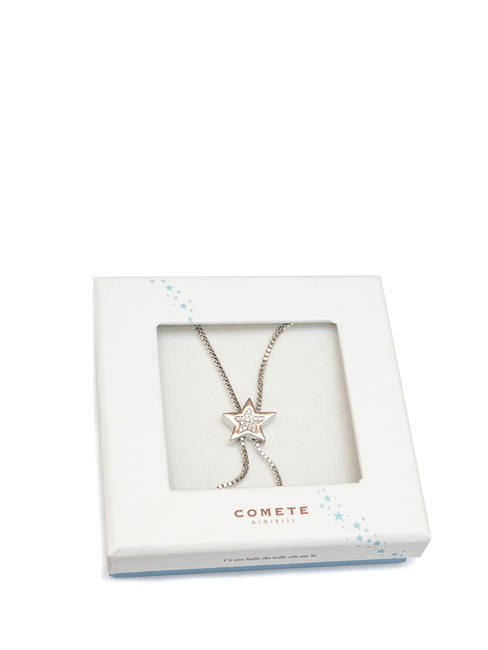 STELLA Necklace with zircons STEEL - Necklaces