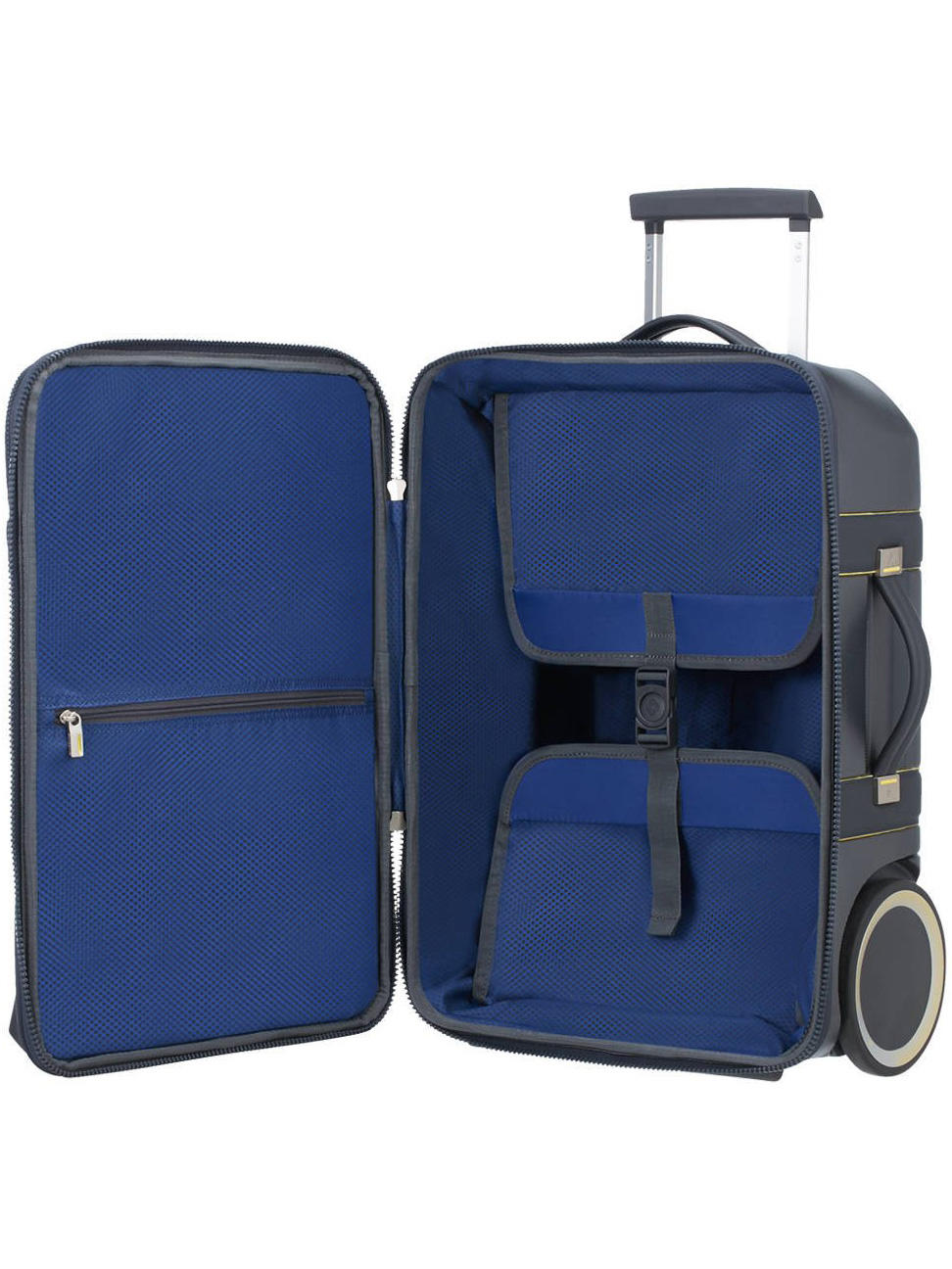 Samsonite Zigo Hand Luggage Trolley Night Blue Buy At Outlet Prices