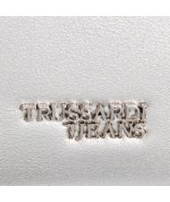 TRUSSARDI T-EASY STAR T-EASY STAR Mini Shoulder Bag SILVER - Women&rsquo;s Bags - 4