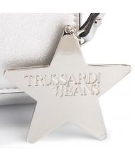 TRUSSARDI T-EASY STAR T-EASY STAR Mini Shoulder Bag SILVER - Women&rsquo;s Bags - 5