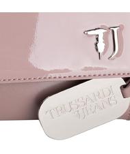 TRUSSARDI T EASY CITY Shoulder clutch bag Dark Pink - Women&rsquo;s Bags - 4