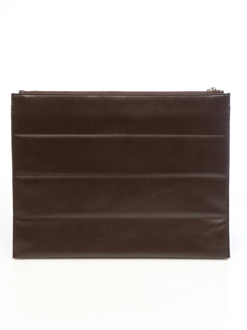CAMPIONARIO - PASSENGER Leather document holder dark brown - Tablet holder& Organizer