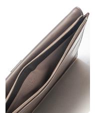 NAVA CAMPIONARIO - PASSENGER Leather document holder dark brown - Tablet holder& Organizer - 4