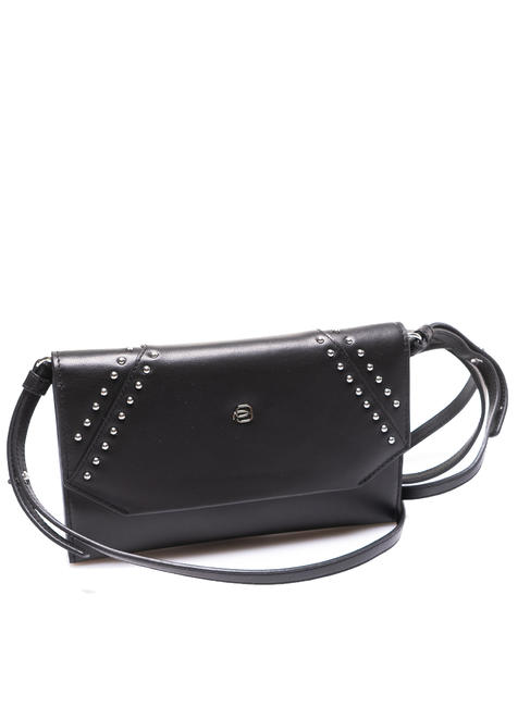 MUSE Clutch wallet in leather Black2 - Women’s Wallets
