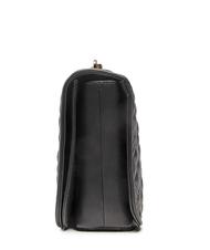LOVE MOSCHINO NEW SHINY QUILTED Small bag convertible Black - Women&rsquo;s Bags - 4
